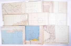 WWII SECOND WORLD WAR UNITED STATES AIR FORCE USAAF MAPS