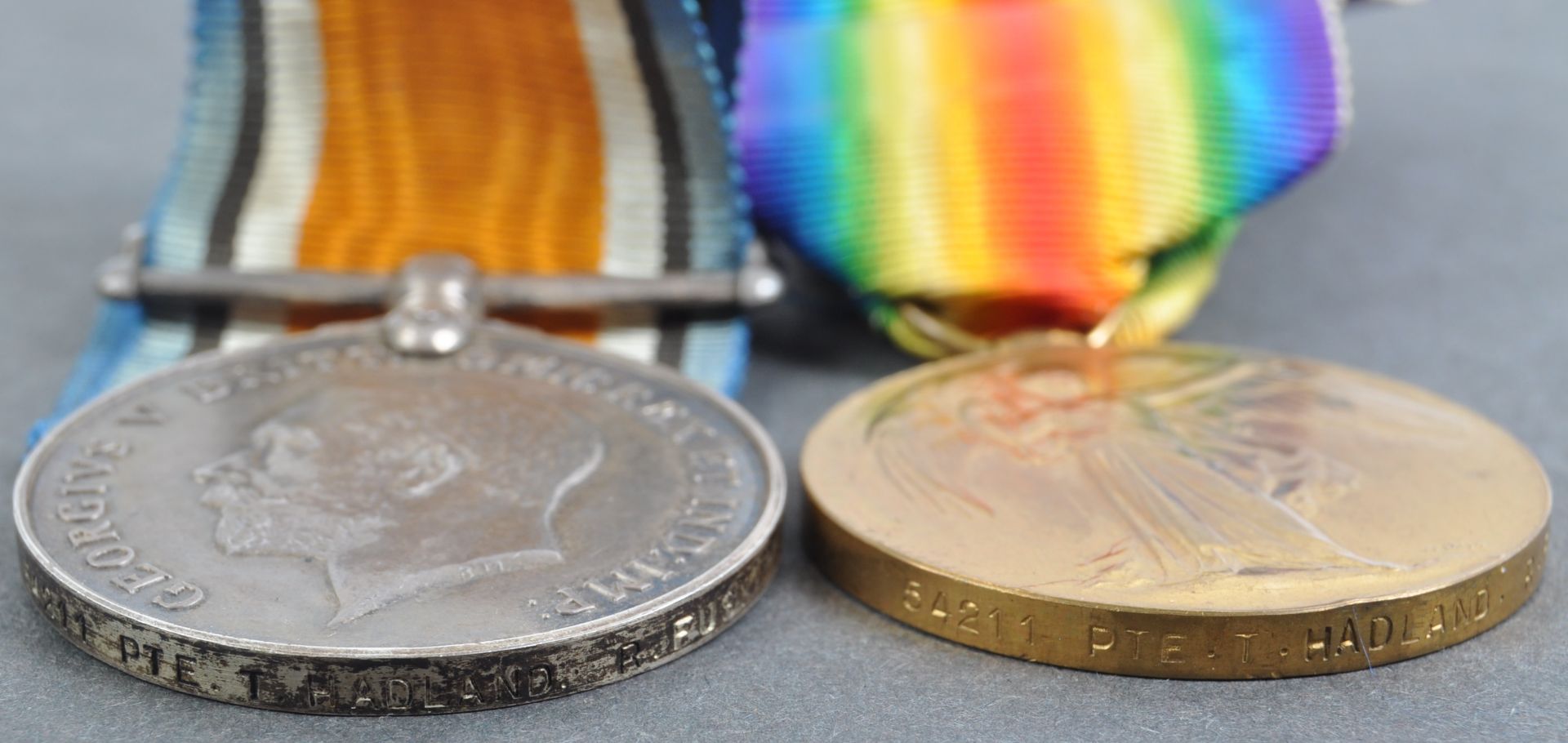 WWI FIRST WORLD WAR MEDAL PAIR - PRIVATE IN ROYAL FUSILIERS - Image 4 of 5