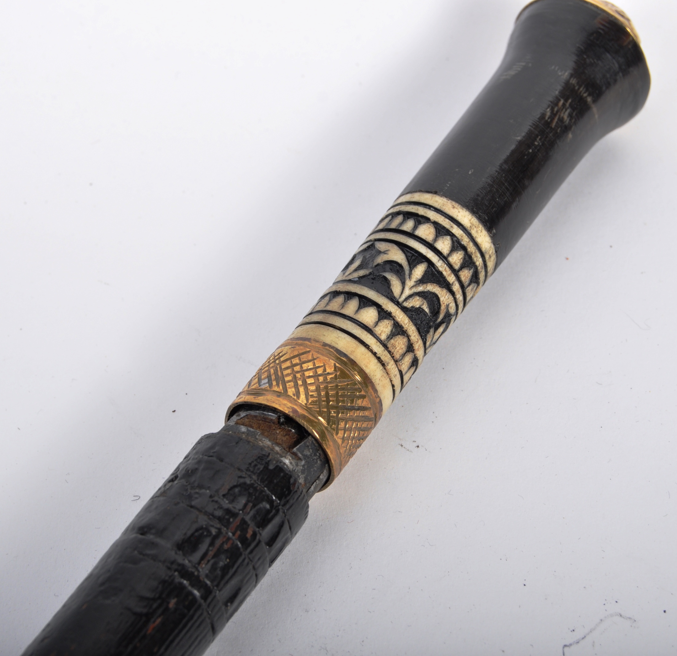 LATE 19TH CENTURY INDIAN SWORD STICK WITH CONSEALED BLADE - Image 7 of 7