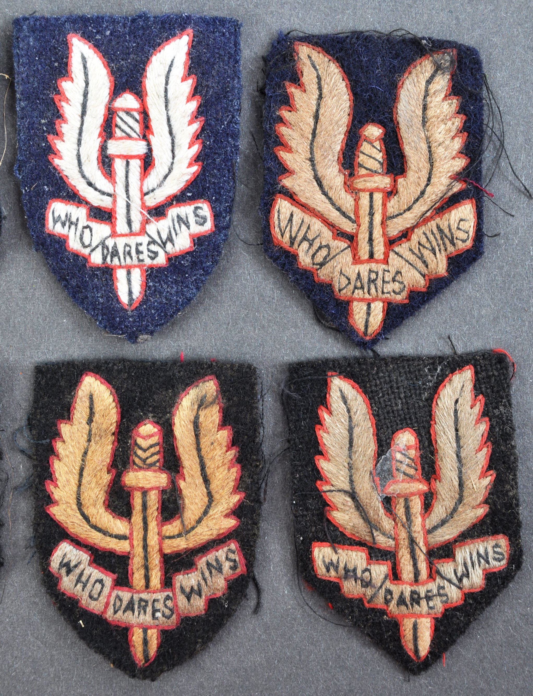 COLLECTION OF WWII SECOND WORLD WAR TYPE SAS PATCHES - Image 3 of 4