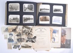 POST-WWII UNITED STATES AIR FORCE SOLDIER'S PHOTO ALBUM & EFFECTS