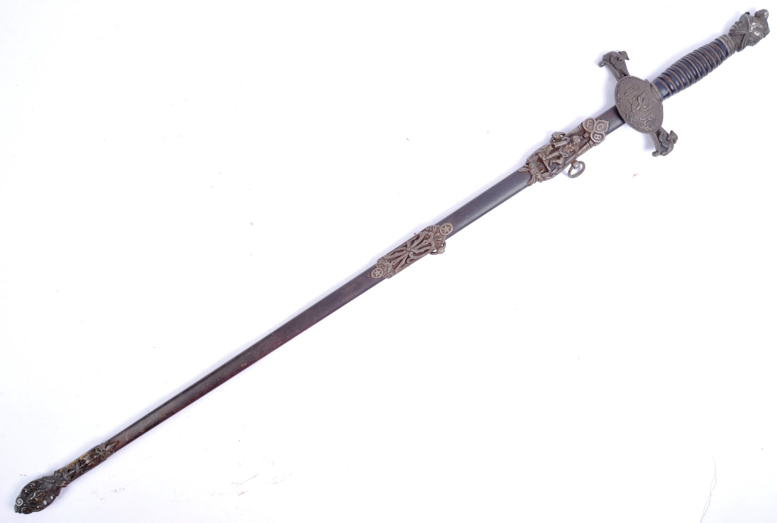 EARLY 20TH CENTURY AMERICAN KNIGHTS OF PYTHIAS FRATERNAL SWORD - Image 8 of 8