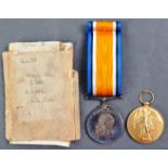 WWI FIRST WORLD WAR MEDAL PAIR - ABLE SEAMAN IN ROYAL NAVY