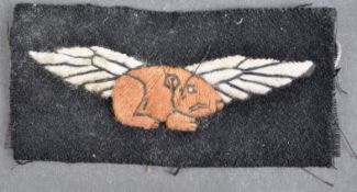 WWII TYPE GUINEA PIG CLUB UNIFORM PATCH FOR BURNS VICTIMS