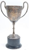 BOER WAR INTEREST - 2ND WESSEX FIELD COMPANY LARGE SILVER TROPHY