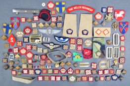 WWII SECOND WORLD WAR & OTHER PATCHES, PIPS ETC