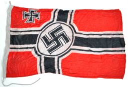 WWII SECOND WORLD WAR TYPE GERMAN KRIEGSMARINE FLAG