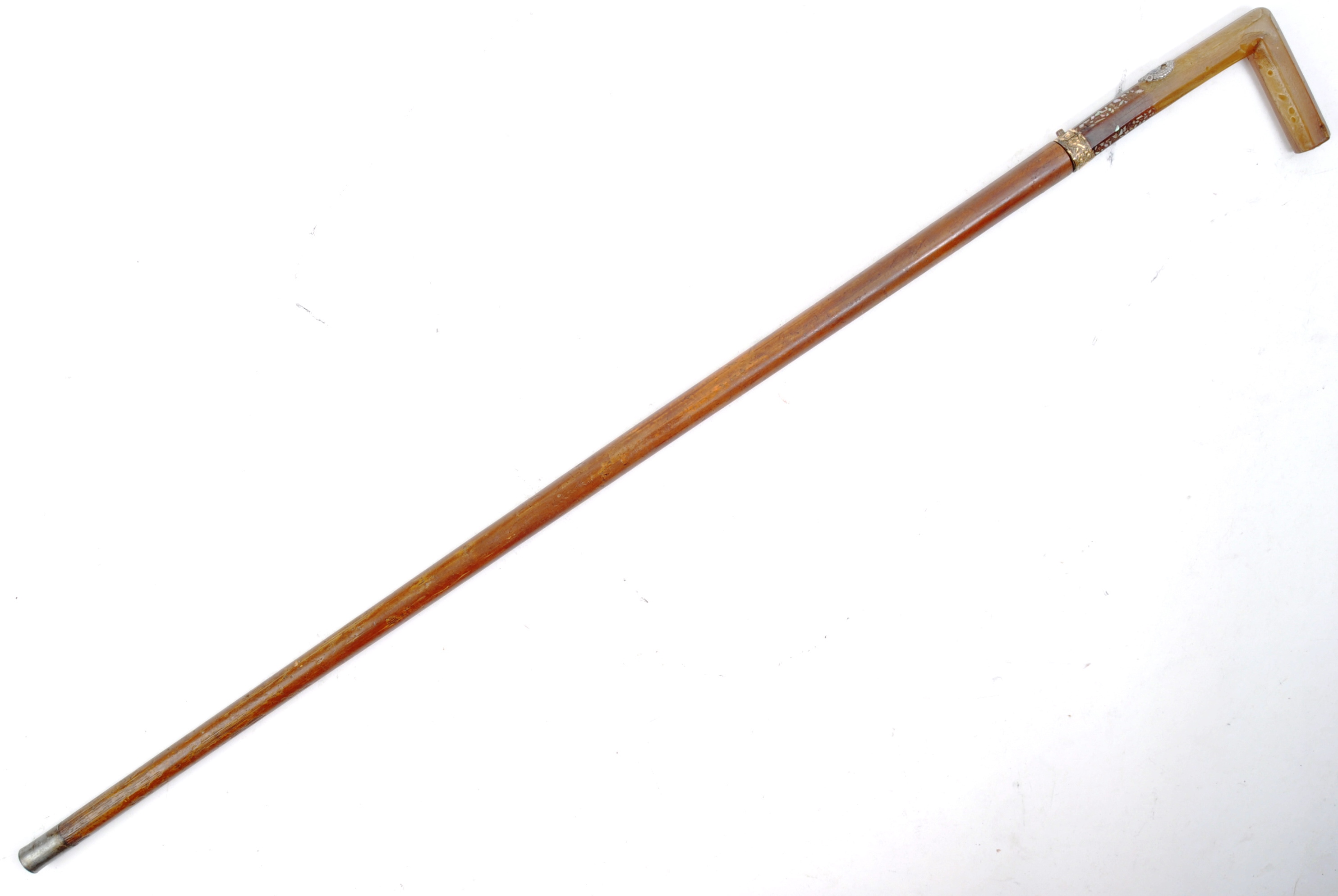 19TH CENTURY VICTORIAN SOUTH WALES BORDERERS SWORD STICK - Image 7 of 8