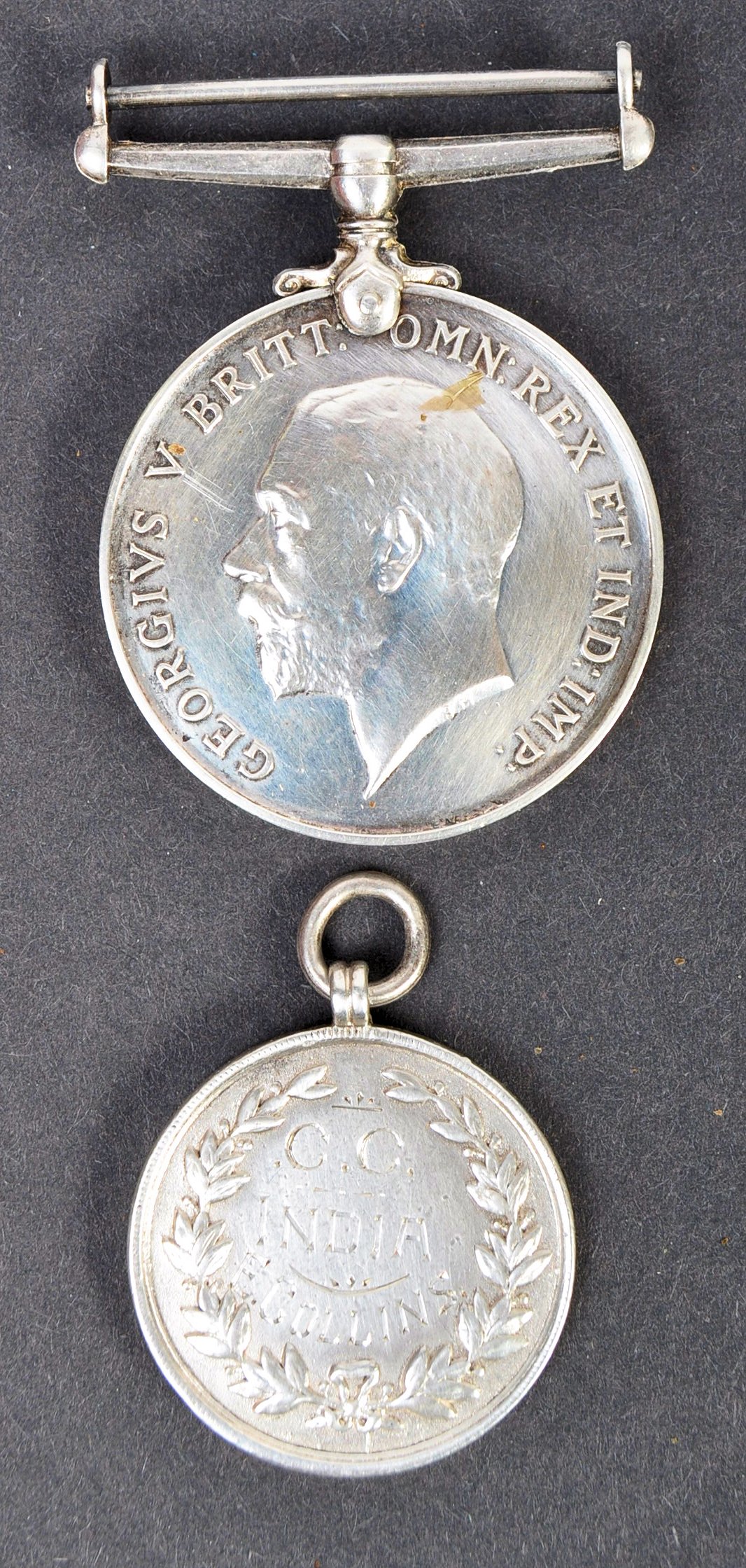 WWI MEDAL AND EFFECTS RELATING TO PRIVATE IN OX & - Image 7 of 9