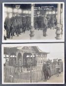 LOCAL INTEREST - RARE WWI WESTON SUPER MARE POSTCARDS