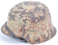 WWII SECOND WORLD WAR THIRD REICH GERMAN M42 SS HELMET