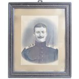 ANTIQUE 19TH CENTURY PAINTING OF A SOLDIER