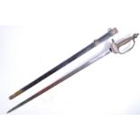 19TH CENTURY BRITISH INFANTRY OFFICERS 1796 PATTERN SWORD