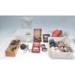 LARGE COLLECTION OF VARIOUS WATCH PARTS AND SPARES