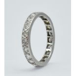 PLATINUM & DIAMOND ETERNITY RING