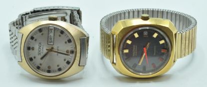 TWO VINTAGE WATCHES - SEKONDA AUTOMATIC - WALTHAM SWISSONIC