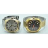 TWO VINTAGE WATCHES - SEKONDA AUTOMATIC - WALTHAM SWISSONIC