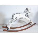 EARLY 20TH CENTURY WOODEN ROCKING HORSE