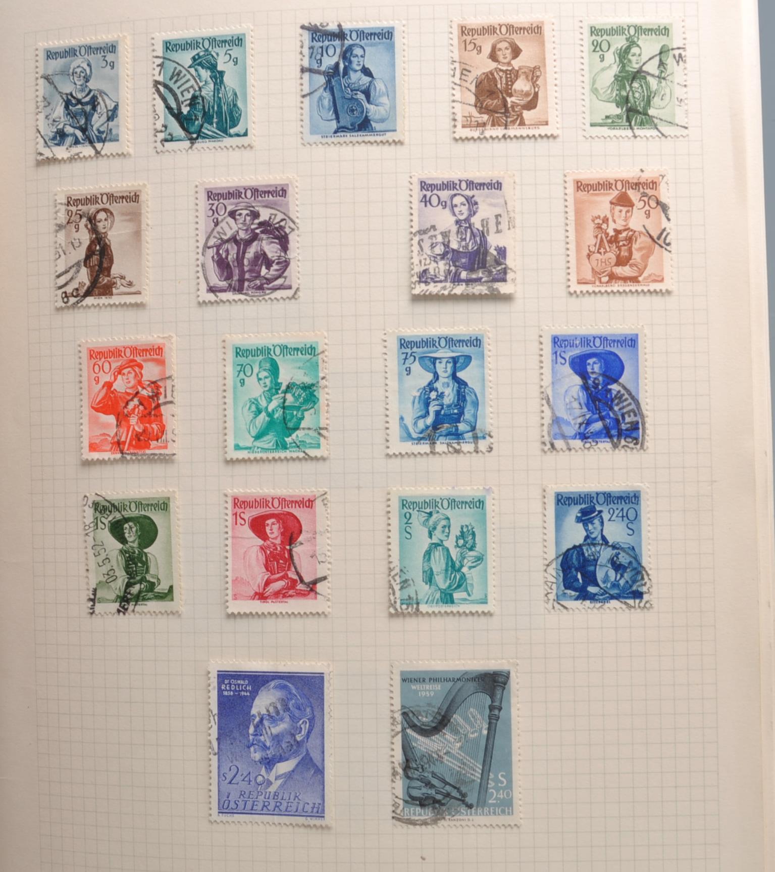 STAMP COLLECTION - ALL-WORLD IN TWO ALBUMS - Image 2 of 15