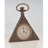 BRASS MASONIC POCKET WATCH.