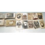 POSTCARDS - LARGE COLLECTION OF REAL PHOTOGRAPHIC CARDS