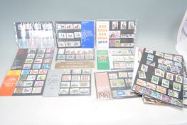 STAMPS - UNUSED DECIMAL COLLECTORS PACKS 1974-1993