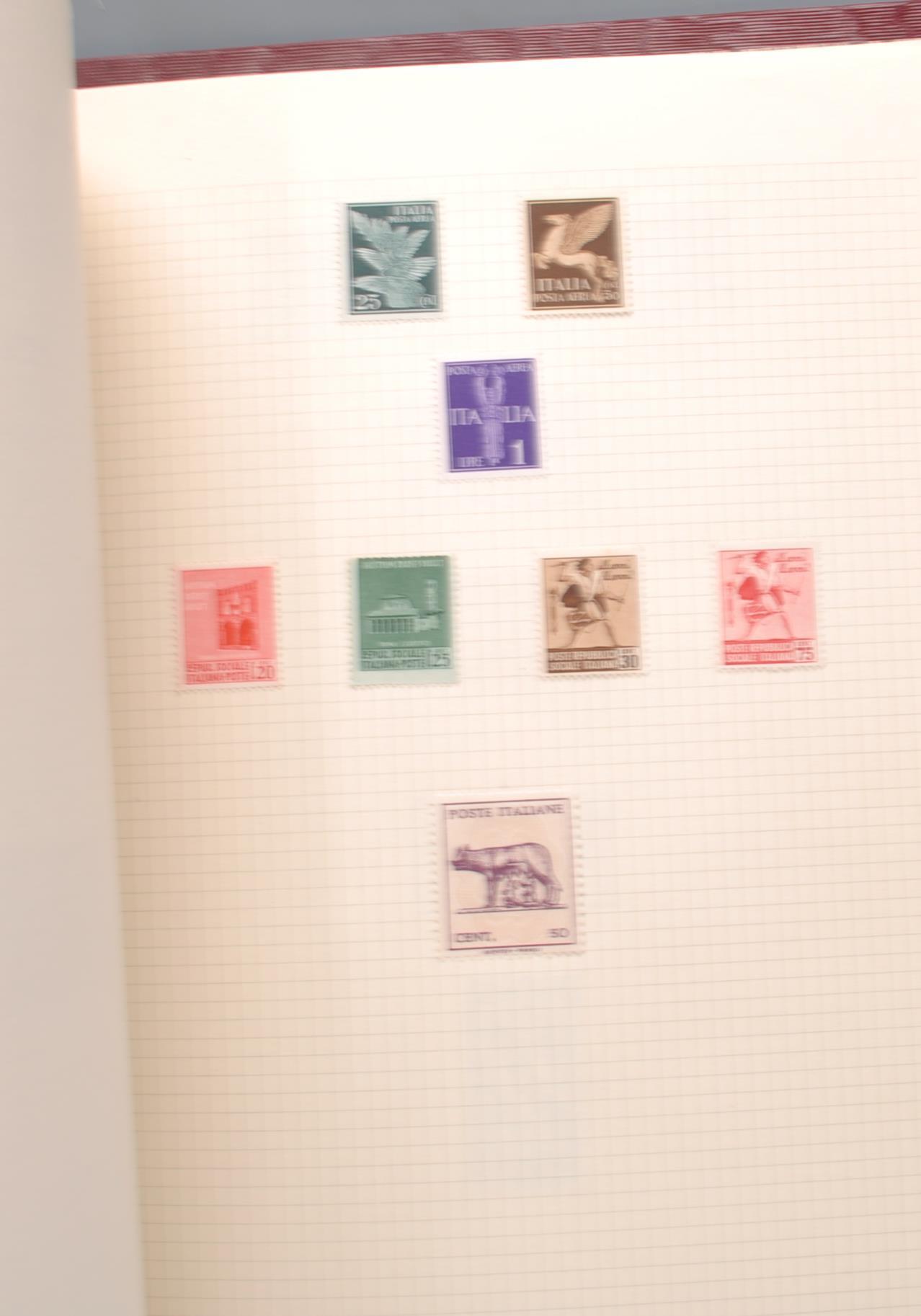 STAMP COLLECTION - ALL-WORLD IN TWO ALBUMS - Image 8 of 15