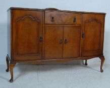 1940’S QUEEN ANNE STYLE WALNUT SIDEBOARD