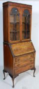 1930’S WALNUT BUREAU BOOKCASE