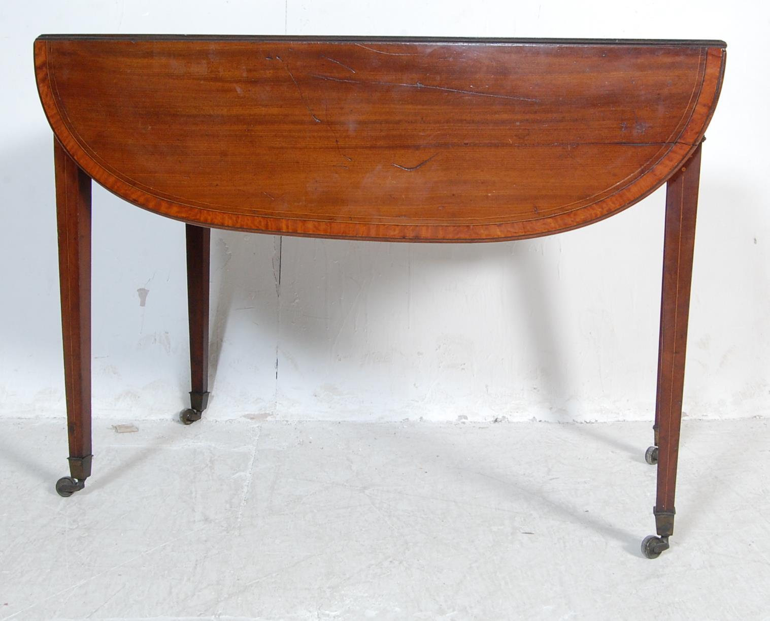 19TH CENTURY GEORGIAN MAHOGANY PEMBROKE TABLE