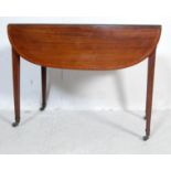 19TH CENTURY GEORGIAN MAHOGANY PEMBROKE TABLE