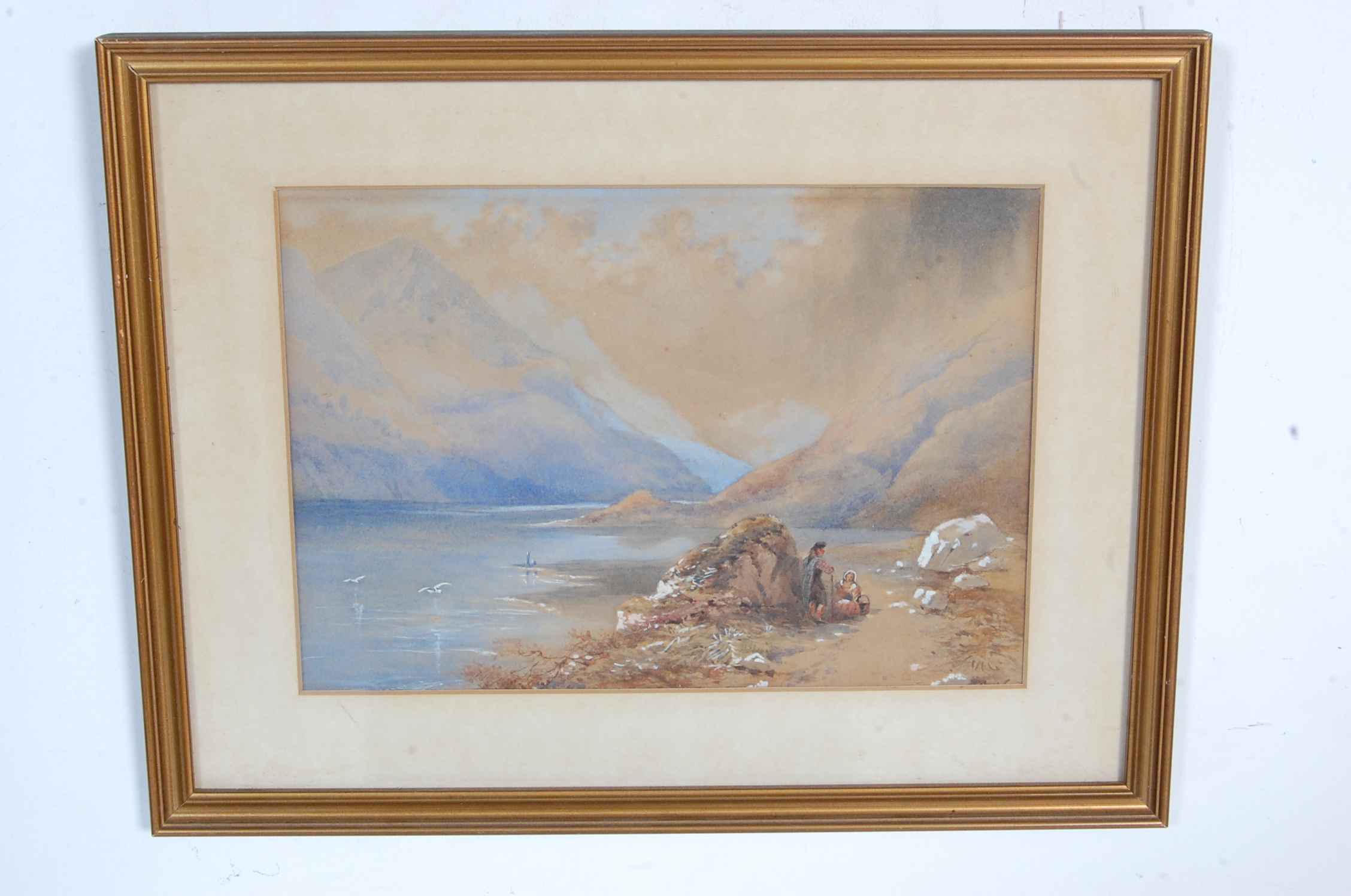 TWO 20TH CENTURY WATERCOLOUR PAITINGS - Image 6 of 8