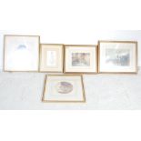 COLLECTION OF FIVE VINTAGE WILLIAM R. FLINT PICTURE PRINTS