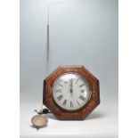 20TH CENTURY POST OFFICE / RAILWAY STATION WALL CLOCK