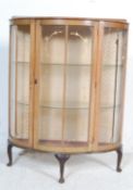 1940S CHINA DISPLAY CABINET BOOKCASE VITRINE