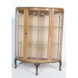 1940S CHINA DISPLAY CABINET BOOKCASE VITRINE