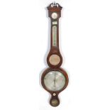 19TH CENTURY GEORGIAN BANJO BAROMETER