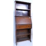 20TH CENTURY MAHOGANY STUDENT BUREAU BOOKCASE