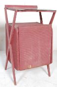 VINTAGE 20TH CENTURY LLOYD LOOM BEDSIDE CABINET