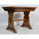 1940’S OAK EXTENDING DRAW LEAF DINING TABLE
