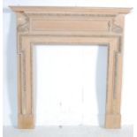 20TH CENTURY PINE ADAMS STYLE FIRE SURROUND