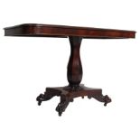 ANTIQUE WILLIAM IV MAHOGANY CONSOLE TABLE