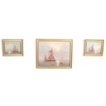 COLLECTION OF THREE VINTAGE 20TH CENTURY OIL ON CANVAS PAINTINGS