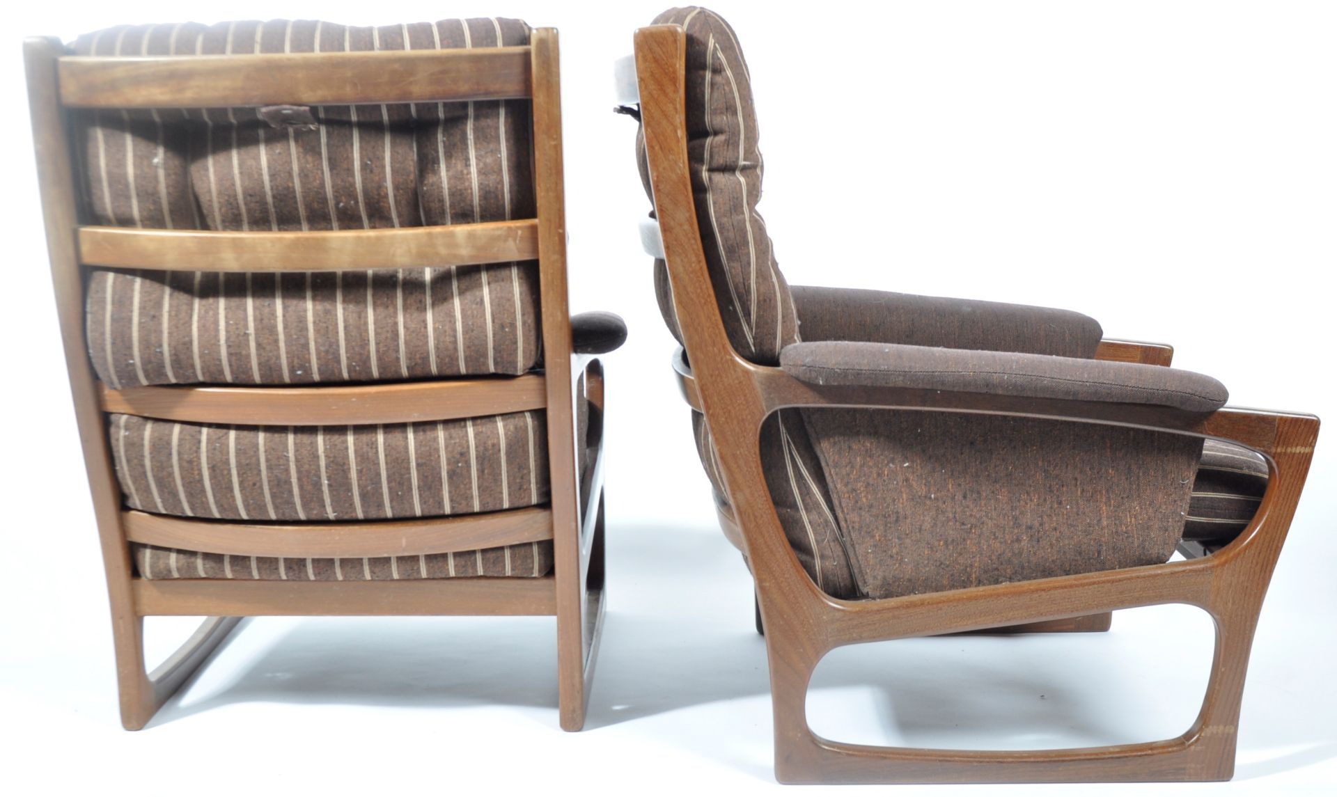 FOLKE OHLSSON - GIMSON & SLATER - PAIR OF 1960'S ARMCHAIRS - Image 8 of 8