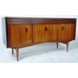 ELLIOTS OF NEWBURY ZEBRANO AND TEAK SIDEBOARD