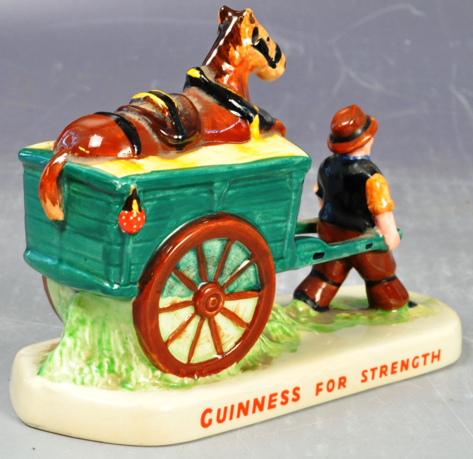 GUINNESS PORCELAIN CARLTON WARE ADVERTISING FIGURE - Image 6 of 8