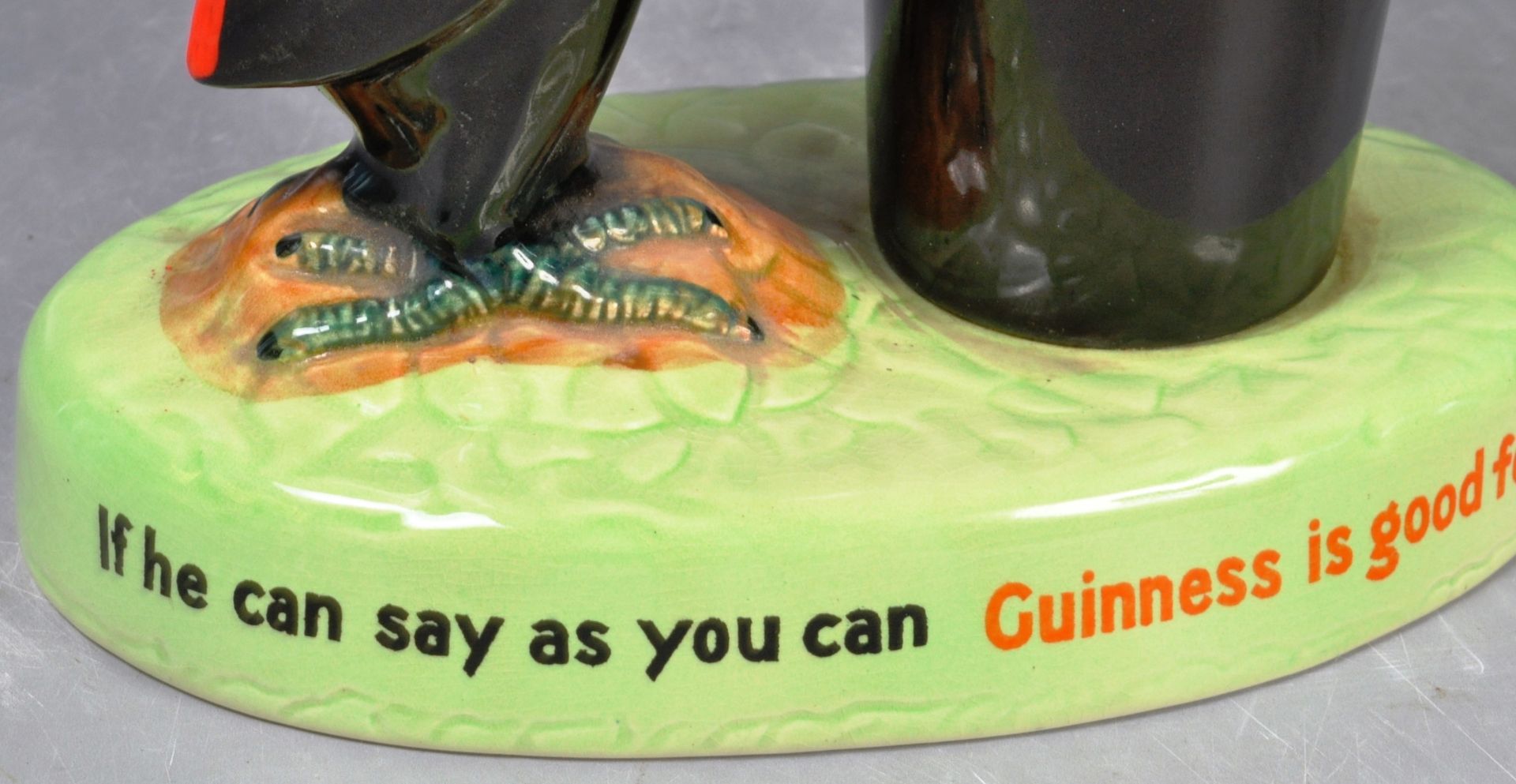 GUINNESS ADVERTISING PORCELAIN TOUCAN FIGURINE - Image 8 of 11