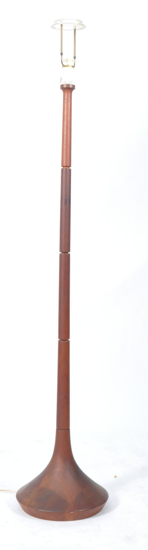 LISBETH BRAMS - ORIGINAL 1960'S DANISH TEAK WOOD STANDARD LAMP