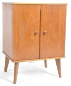 ARNOLD MID CENTURY TEAK WOOD RECORD MUSIC CABINET