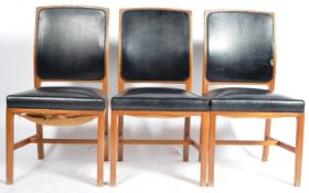 TOM LUPTON &JOHN MORTON LM FURNITURE SET OF SIX DINING CHAIRS